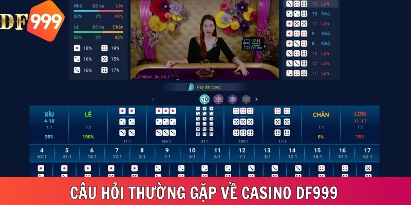 Các câu hỏi về sòng bạc trực tuyến DF999